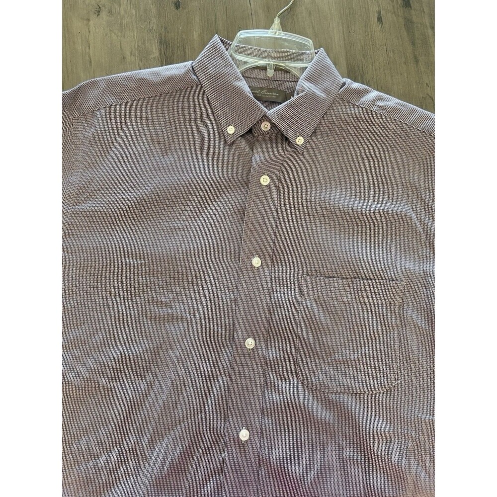 DANIEL CREMIEUX Signature COLLECTION Men's Long Sleeve Button Down Shirt Medium